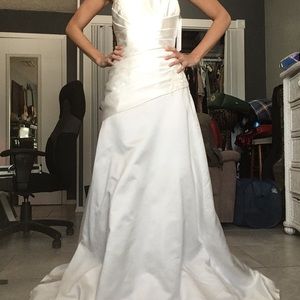 David’s Bridal wedding dress